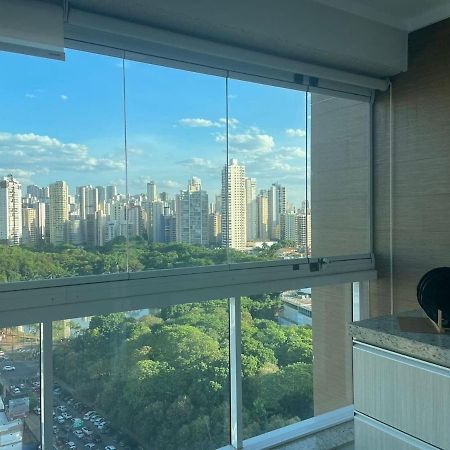1 Qts.| 2 Hosp. | Jacuzzi Na Varanda | Linda Vista 戈亚尼亚 外观 照片